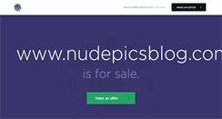 Desktop Screenshot of nudepicsblog.com